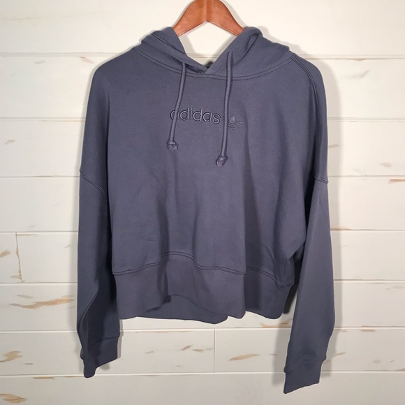 adidas Tops - Adidas cooeze cropped hoodie NWT
